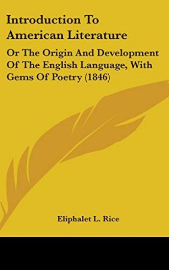 Introduction To American Literature