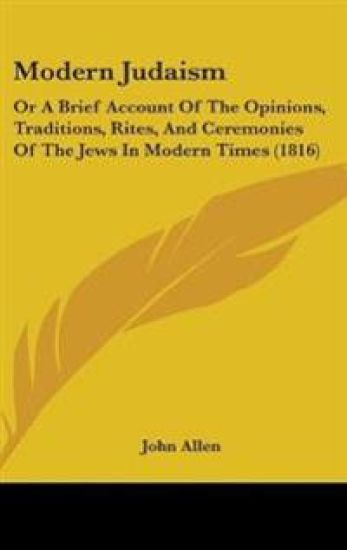 Modern Judaism