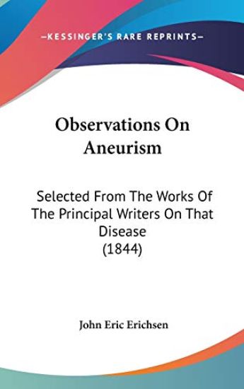 Observations on Aneurism