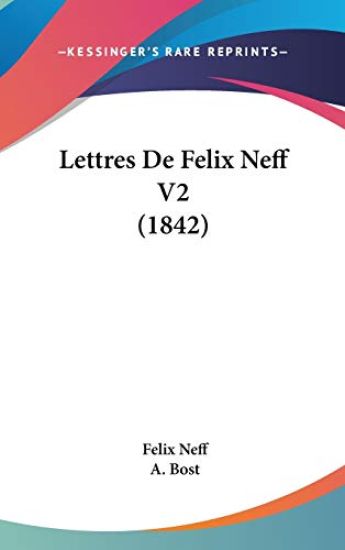 Lettres De Felix Neff V2 (1842)
