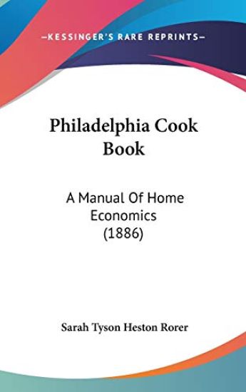 Philadelphia Cook Book