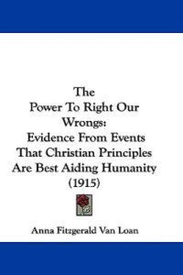 The Power To Right Our Wrongs