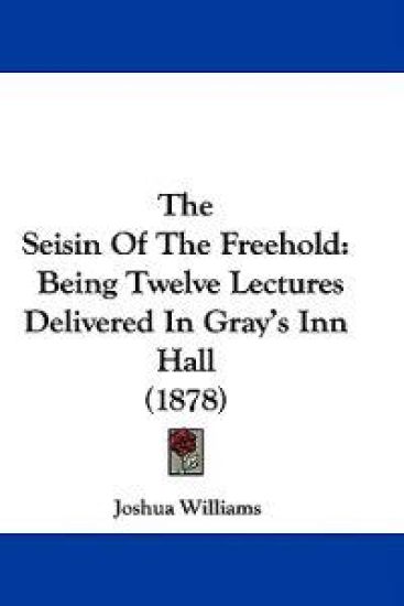 The Seisin Of The Freehold