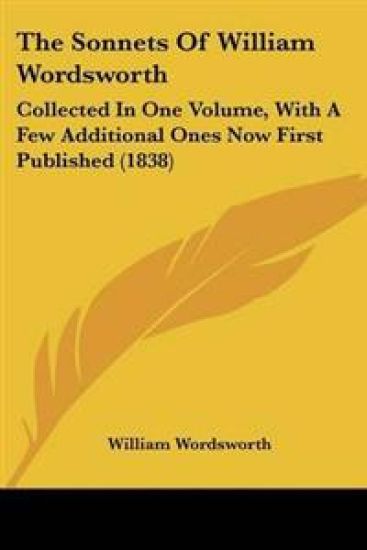 Sonnets Of William Wordsworth