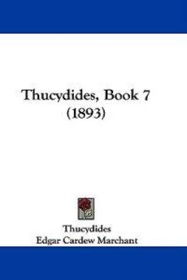 Thucydides, Book 7 (1893)