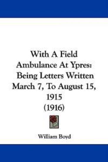 With A Field Ambulance At Ypres