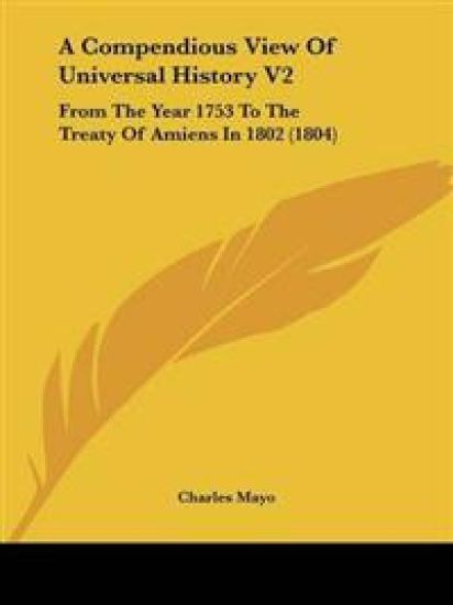 Compendious View Of Universal History V2