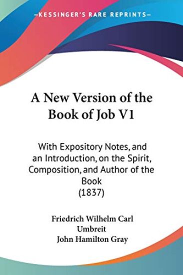New Version Of The Book Of Job V1