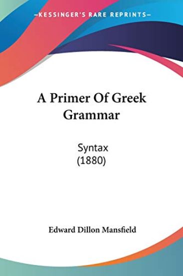 A Primer of Greek Grammar