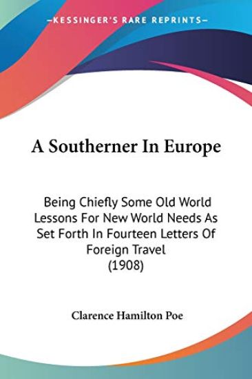 A Southerner in Europe