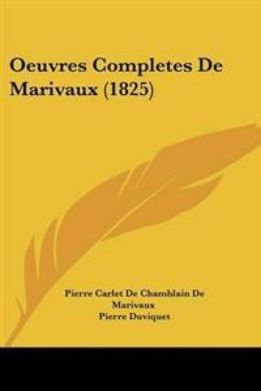 Oeuvres Completes De Marivaux