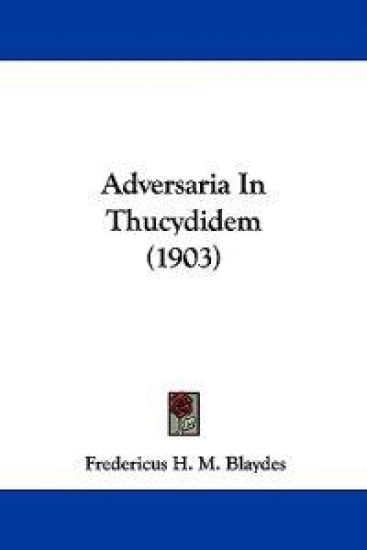 Adversaria in Thucydidem