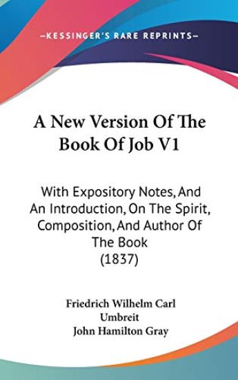 New Version Of The Book Of Job V1