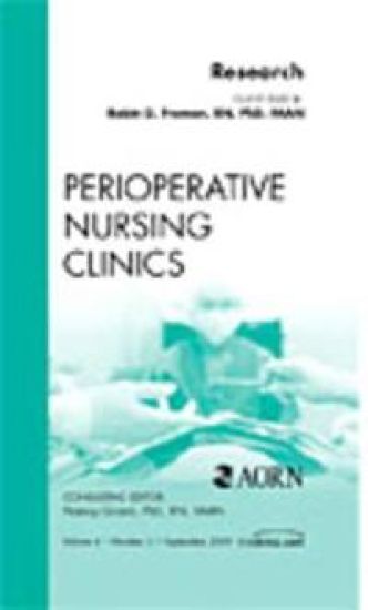 Research, An Issue of Perioperative Nursing Clinics