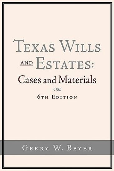 Texas Wills and Estates