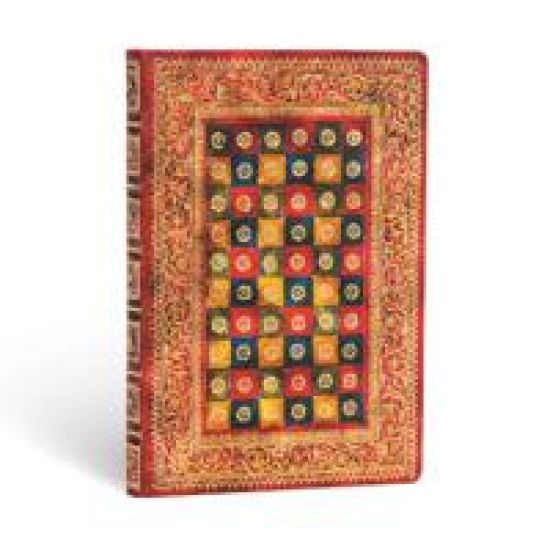 Paperblanks Fiamma Venetian Mornings Hardcover Mini Lined Elastic Band Closure 176 Pg 85 GSM
