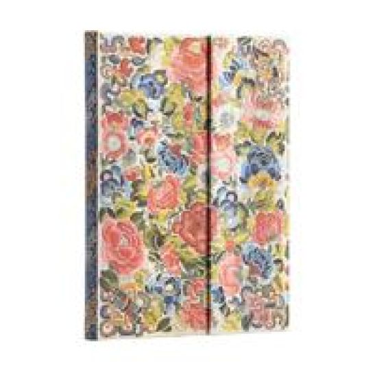 Pear Garden (Peking Opera Embroidery) Midi Lined Hardcover Journal