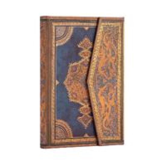 Safavid Indigo (Safavid Binding Art) Mini Lined Hardcover Journal