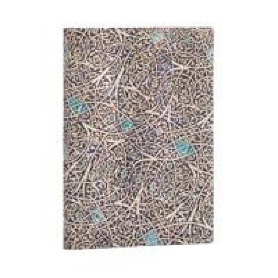 Granada Turquoise (Moorish Mosaic) Midi Lined Journal