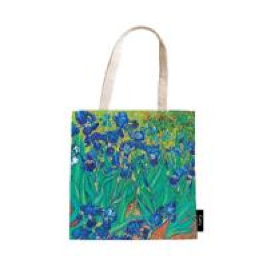 Van Goghâ??s Irises Canvas Bag