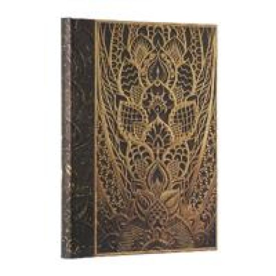The Chanin Rise (New York Deco) Ultra Lined Hardback Journal (Elastic Band Closure)