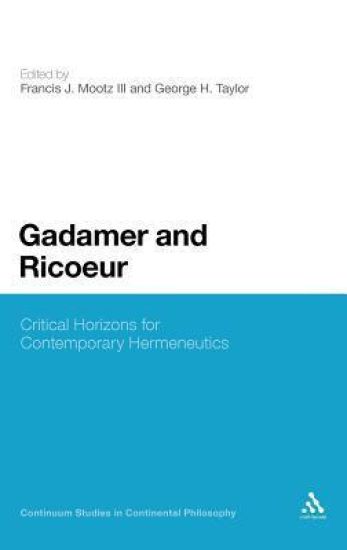 Gadamer and Ricoeur