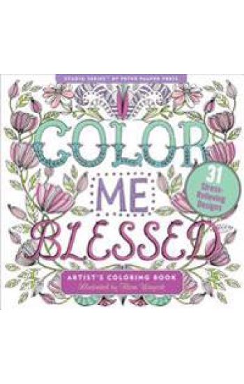 Color Me Blessed Adult Coloring Book (31 Stress-Relieving Designs)