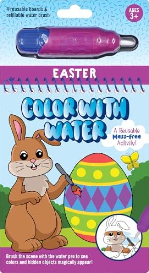 Color with Water - Easter (Includes Mess Free Water Pen)