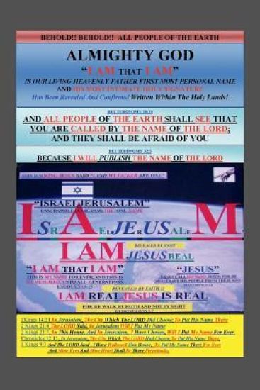 Almighty God Holy Signature: Revealed Written Within The Holy Lands