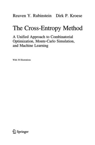 The Cross-Entropy Method