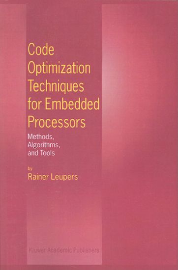 Code Optimization Techniques for Embedded Processors