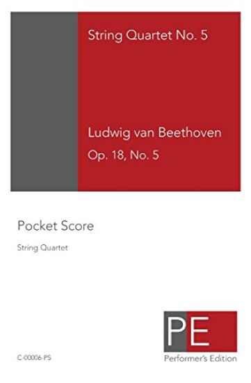 String Quartet No. 5: Pocket Score