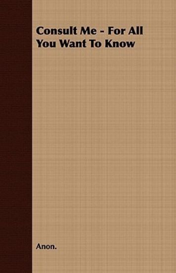 Consult Me - For All You Want To Know