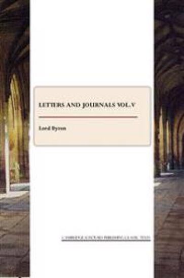 Letters and Journals vol. V
