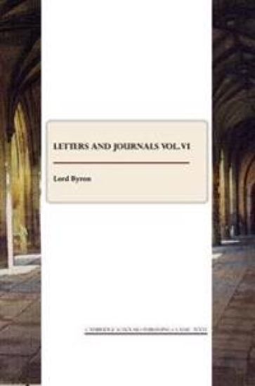 Letters and Journals vol. VI
