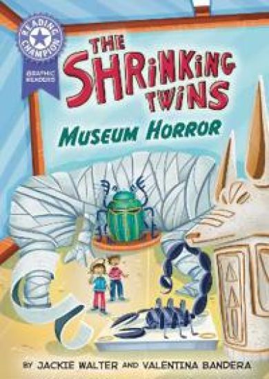 Reading Champion: Graphics: The Shrinking Twins: Museum Mishap