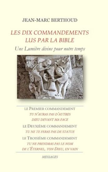 LES DIX COMMANDEMENTS LUS PAR LA BIBLE - 1er Cdt Tu n'auras pas d'autres dieux devant ma face - 2e Cdt Tu ne te feras pas de statue - 3e Cdt Tu ne prendras pas le nom de l'Éternel, ton Dieu, en vain