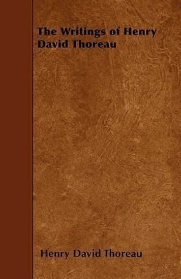 The Writings of Henry David Thoreau