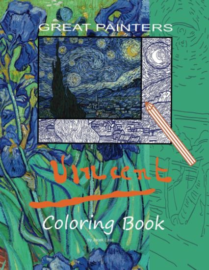 Great Painters Vincent Coloring Book