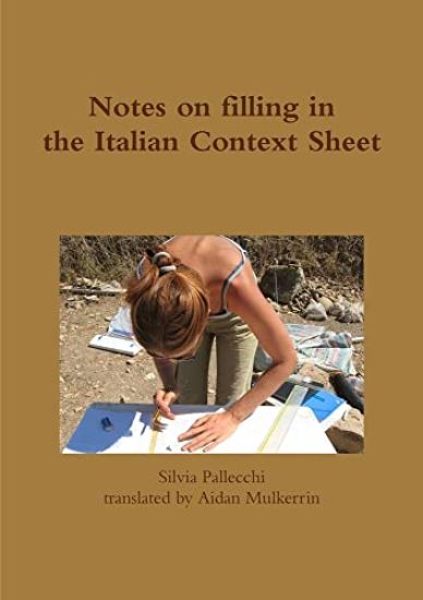 Notes on filling in the Italian Context Sheets