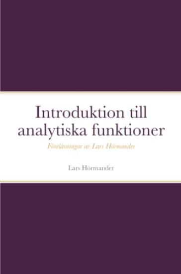 Introduktion till analytiska funktioner