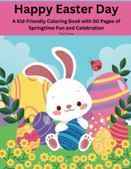Happy Easter Coloring Book