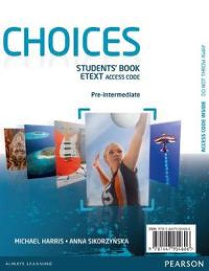 Choices Pre-Intermediate eText Students Book Access Card