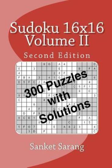 Sudoku 16x16 Vol II: Volume II