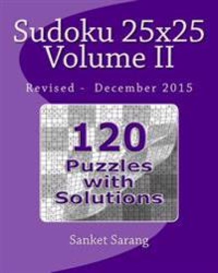 Sudoku 25x25 Vol II: Volume II
