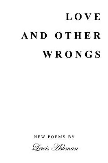 Love and Other Wrongs