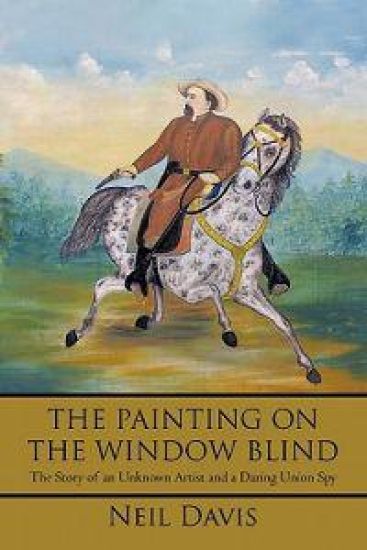 The Painting on the Window Blind,