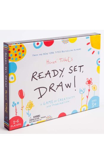 Ready, Set, Draw!: A Game of Creativity and Imagination (Drawing Game for Children and Adults, Interactive Game for Preschoolers to Kids Ages 5-6)
