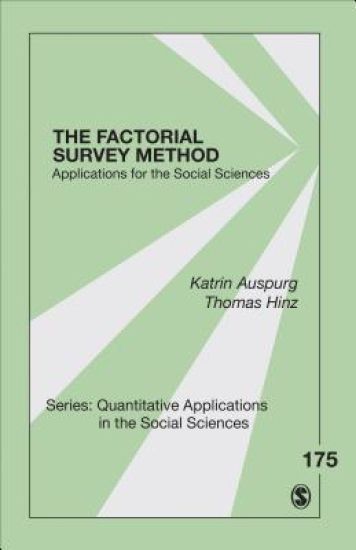 Factorial Survey Experiments