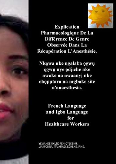 Explication Pharmacologique De La Différence De Genre Observée Dans La Récupération L'Anesthésie, Nk?wa nke ngalaba ?gw? ?gw? nye ?d?iche nke nwoke na nwaany? nke ch?p?tara na mgbake site n'anaest